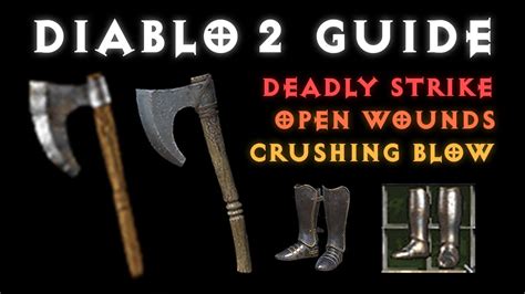 crushing blow diablo 2|diablo 2 open wounds.